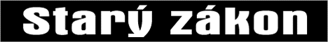 Star� z�kon - Nov� z�kon