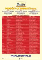 Katalog SHENKOS EGYPT 2005