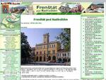 Grafické rozhraní www.Frenstat.infoMorava.cz