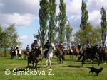 vyjížďka jezdců