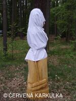 Socha paní Ježibaby připravená k odhalení