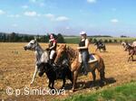 vyjížďka jezdců