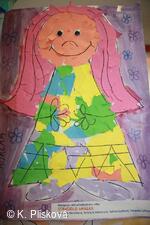 Strašidlo Amálka, děti z MŠ